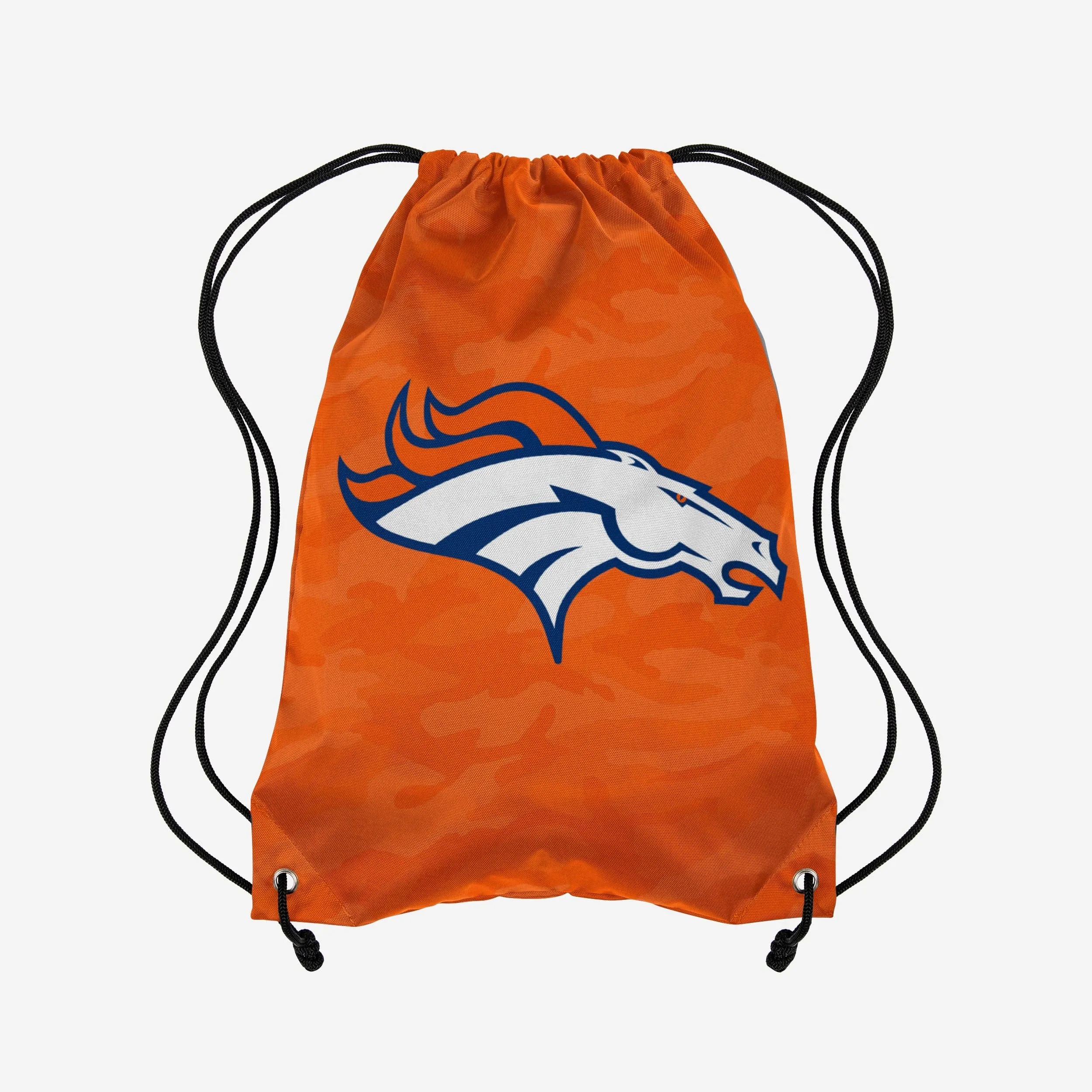 Denver Broncos Big Logo Camo Drawstring Backpack