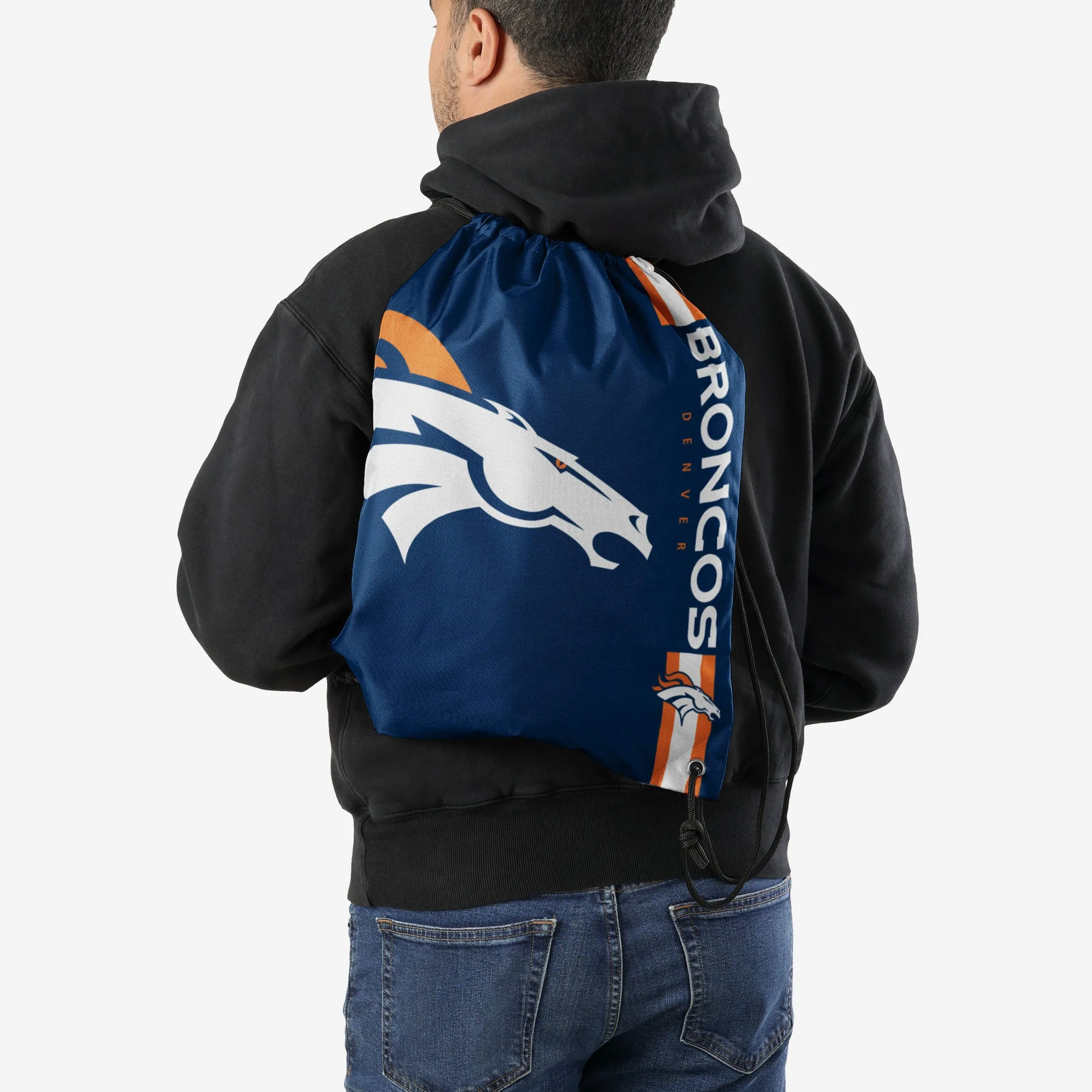 Denver Broncos Big Logo Drawstring Backpack