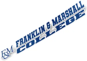 Desert Cactus Franklin & Marshall College Sticker Diplomats Name Logo Vinyl Decal Laptop Water Bottle Car Scrapbook (8 Inch Sticker)