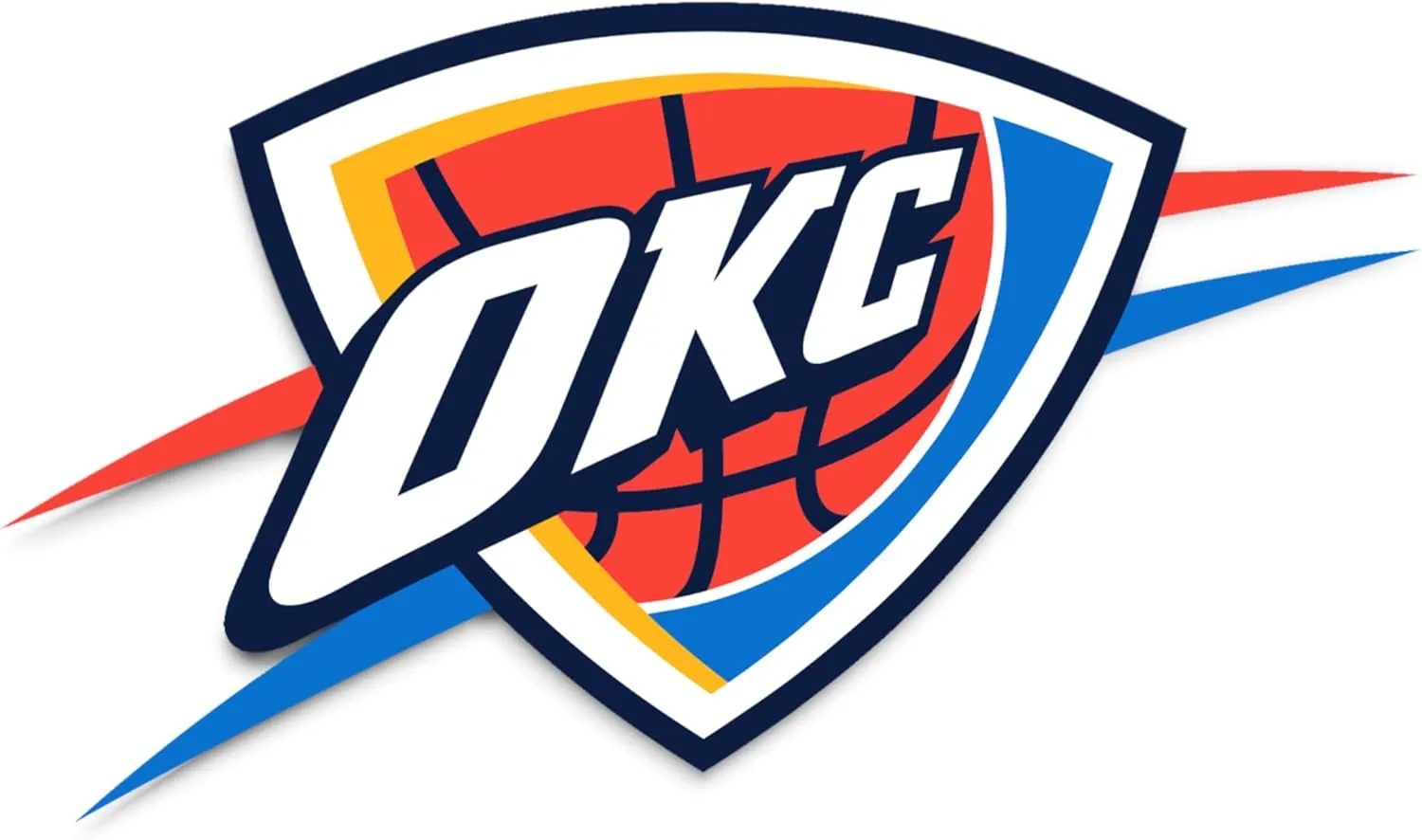 Desert Cactus Oklahoma City Thunder Sticker OKC NBA Officially Licensed Vinyl Decal Laptop Water Bottle Car Scrapbook (Individual 1)