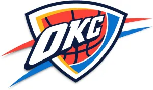 Desert Cactus Oklahoma City Thunder Sticker OKC NBA Officially Licensed Vinyl Decal Laptop Water Bottle Car Scrapbook (Individual 1)
