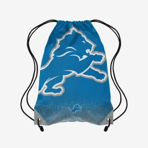 Detroit Lions Gradient Drawstring Backpack