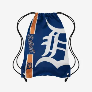 Detroit Tigers Big Logo Drawstring Backpack