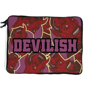 Devilish Strapped Laptop Sleeve
