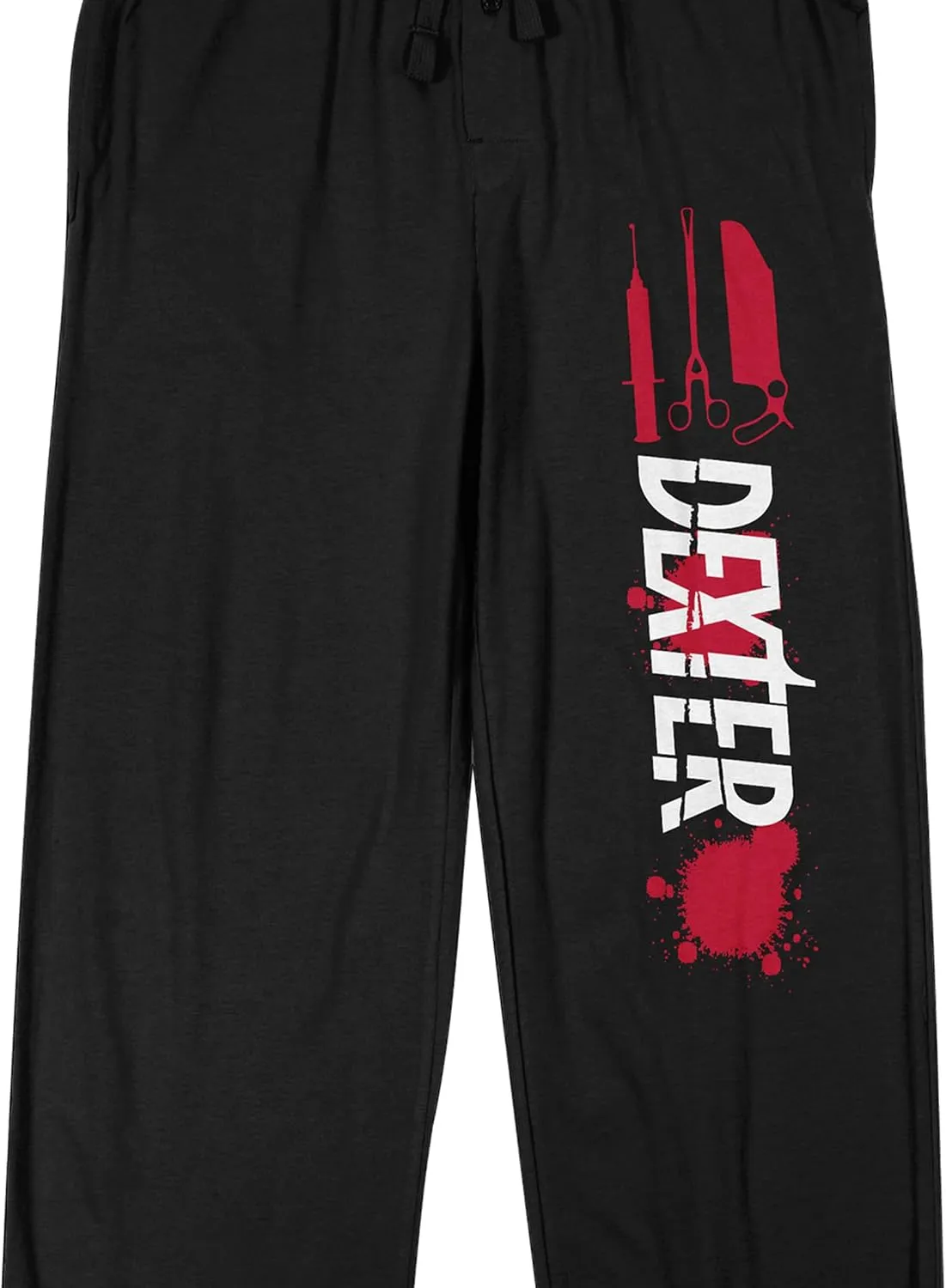 Dexter Title Art Men's Black Sleep Pajama Pants
