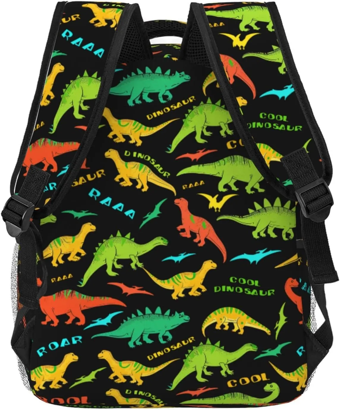 Dinosaur Backpack for Boys Girls Bookbags Lightweight Adjustable Elementary Middle High Dino School Bags for Kids Children Teenagers Travel Daypack Laptop Hiking Backpacks