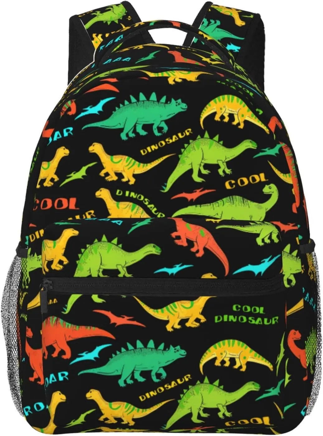Dinosaur Backpack for Boys Girls Bookbags Lightweight Adjustable Elementary Middle High Dino School Bags for Kids Children Teenagers Travel Daypack Laptop Hiking Backpacks