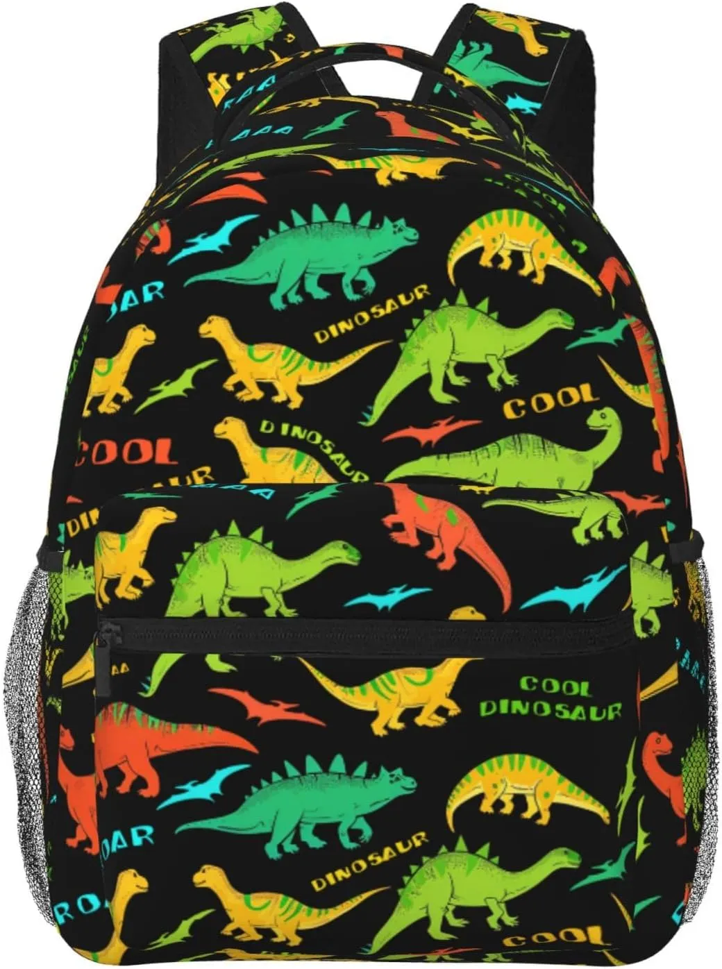 Dinosaur Backpack for Boys Girls Bookbags Lightweight Adjustable Elementary Middle High Dino School Bags for Kids Children Teenagers Travel Daypack Laptop Hiking Backpacks