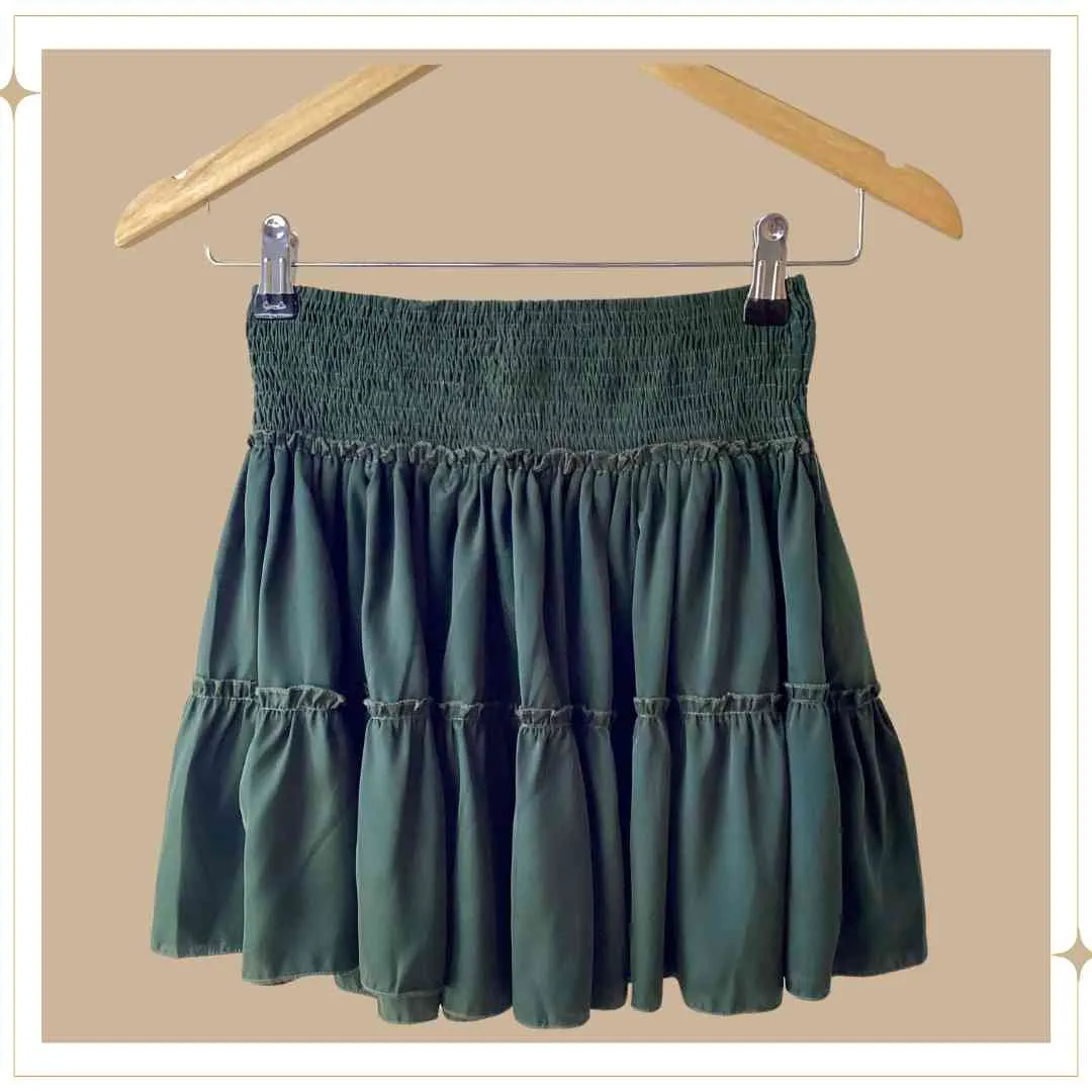 Disco Skirt - Peridot