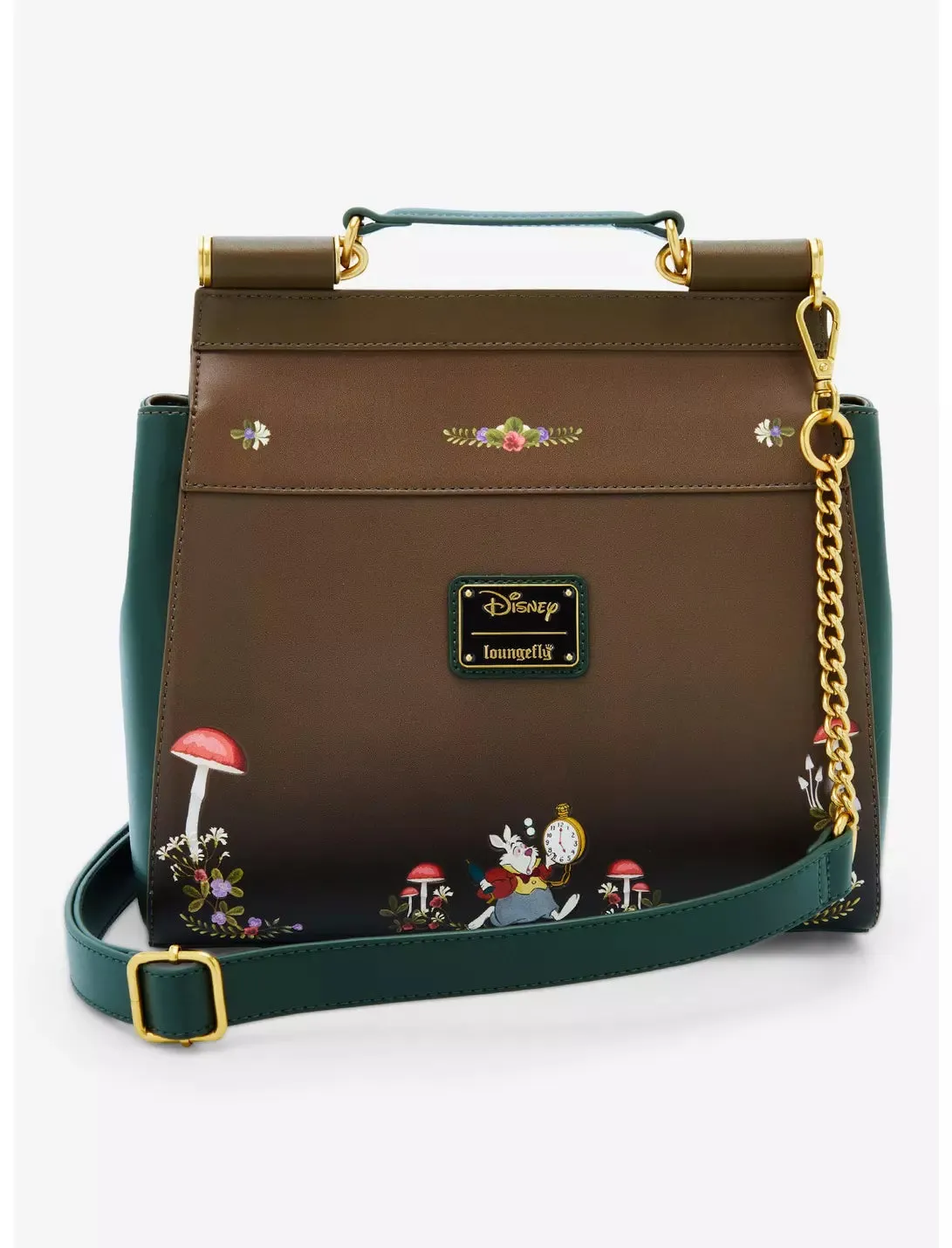 Disney Handbag Alice in Wonderland Mushrooms Loungefly