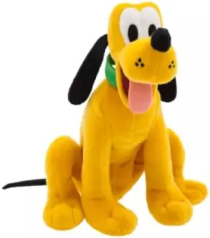Disney store official Pluto Plus-Red- Mini Bean Bag 9½ Inches, Iconic Mickey and Friends Toy Character