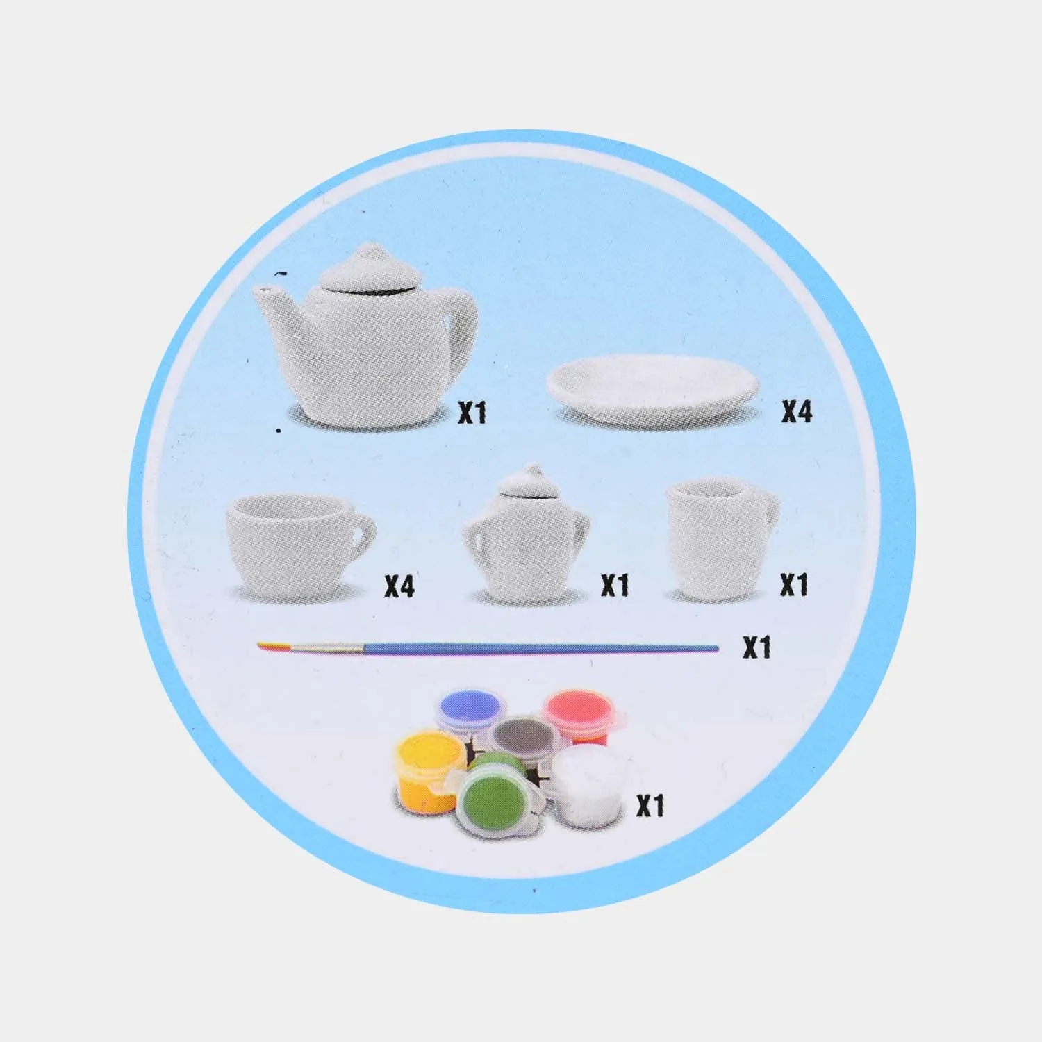 DIY Tea Painting Set for Kids