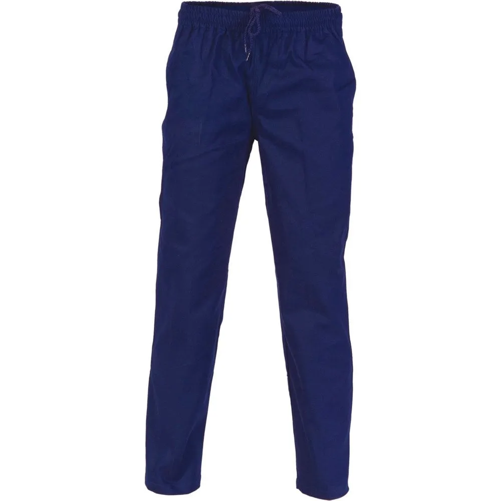 DNC 3313 COTTON DRILL ELASTIC WAIST TROUSERS