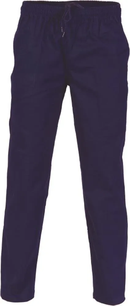 DNC 3313 COTTON DRILL ELASTIC WAIST TROUSERS