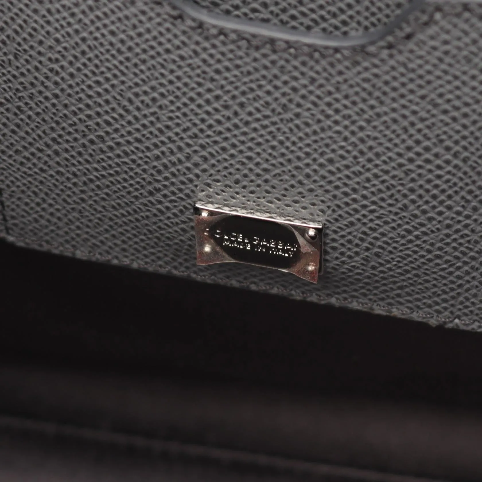 Dolce & Gabbana Exotic Leather Handbag