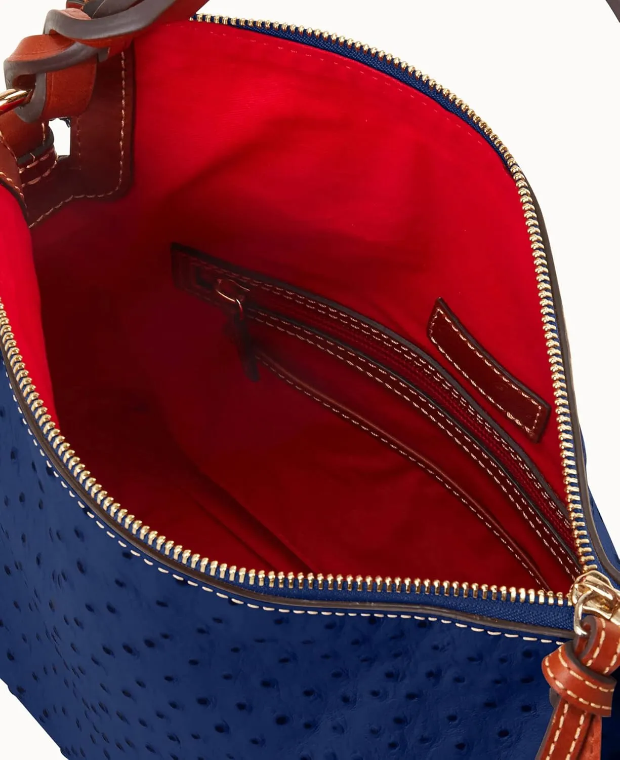 Dooney & Bourke Handbag, Ostrich Twist Strap Hobo Shoulder Bag