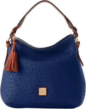 Dooney & Bourke Handbag, Ostrich Twist Strap Hobo Shoulder Bag
