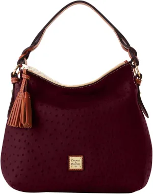 Dooney & Bourke Handbag, Ostrich Twist Strap Hobo Shoulder Bag