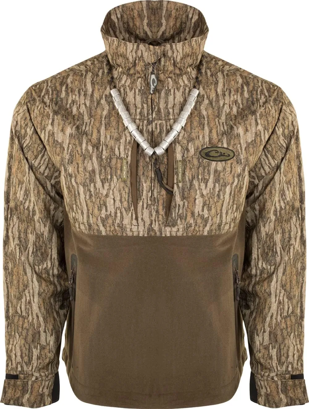 Drake Guardian Flex 1/4 Zip Eqwader Wading Jacket, Shell Weight