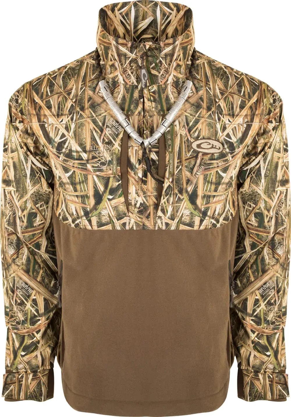 Drake Guardian Flex 1/4 Zip Eqwader Wading Jacket, Shell Weight