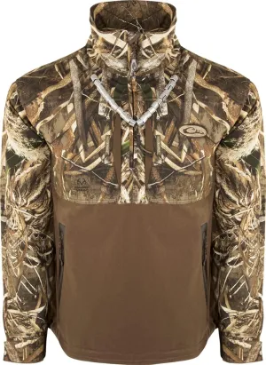 Drake Guardian Flex 1/4 Zip Eqwader Wading Jacket, Shell Weight