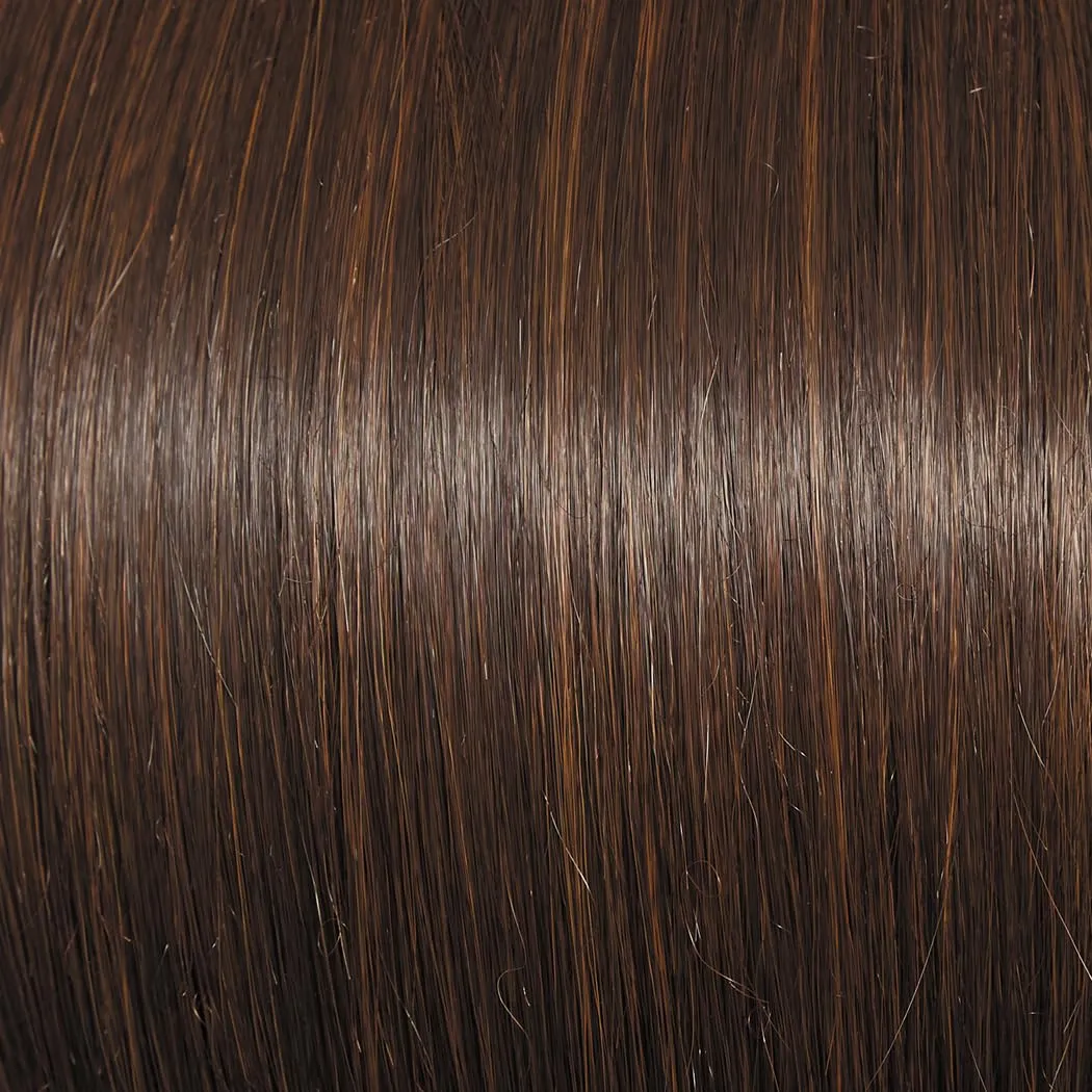 Dress Me Up Shoulder-Length Pageboy Layered and Wavy Wig by Hairuwear, Average Cap, GF4-6 Black Coffee