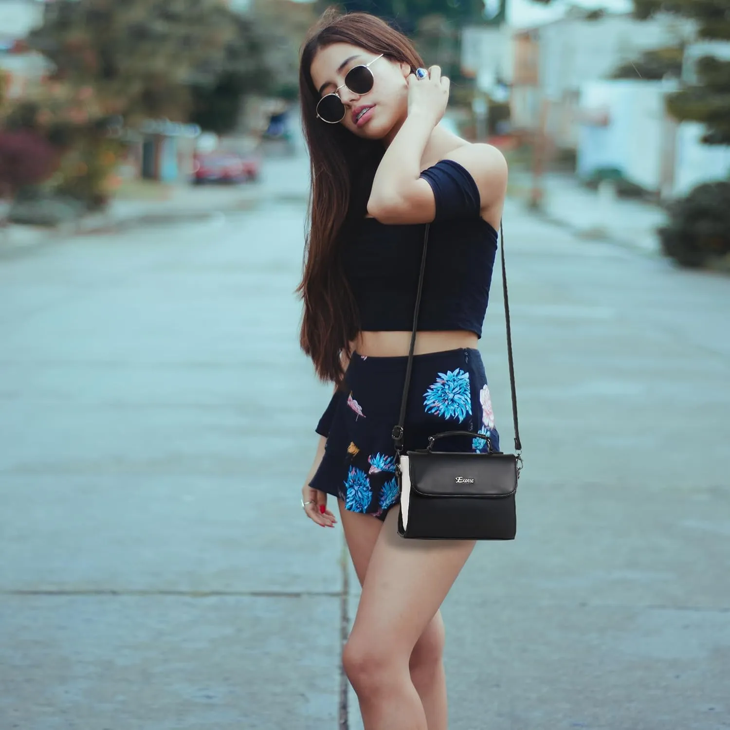 Dualtone Hand-Held & Sling Bag for Girls/Women