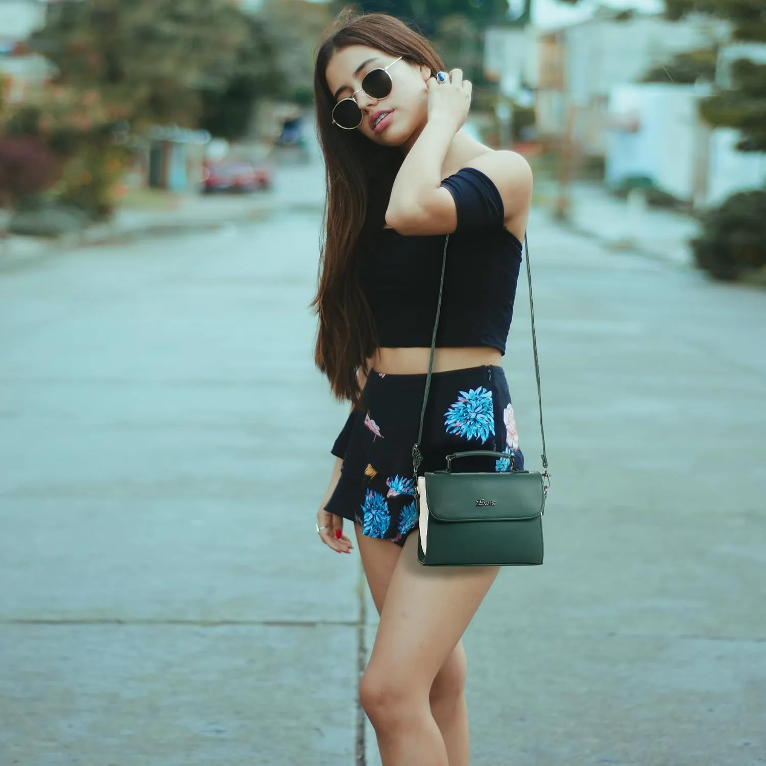 Dualtone Hand-Held & Sling Bag for Girls/Women