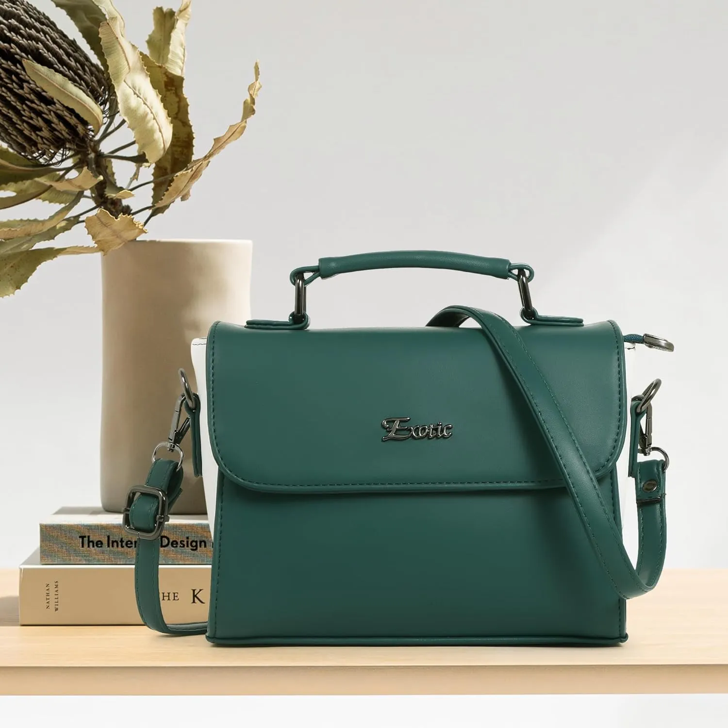 Dualtone Hand-Held & Sling Bag for Girls/Women