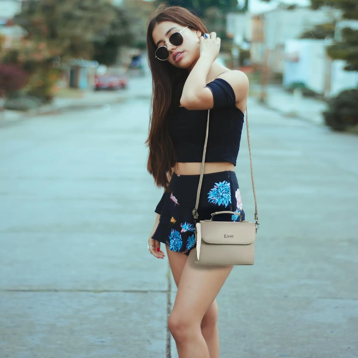Dualtone Hand-Held & Sling Bag for Girls/Women