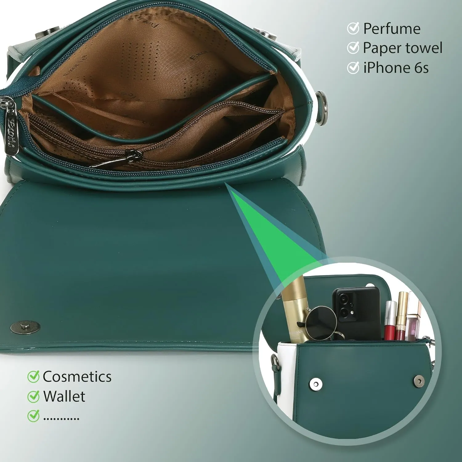 Dualtone Hand-Held & Sling Bag for Girls/Women