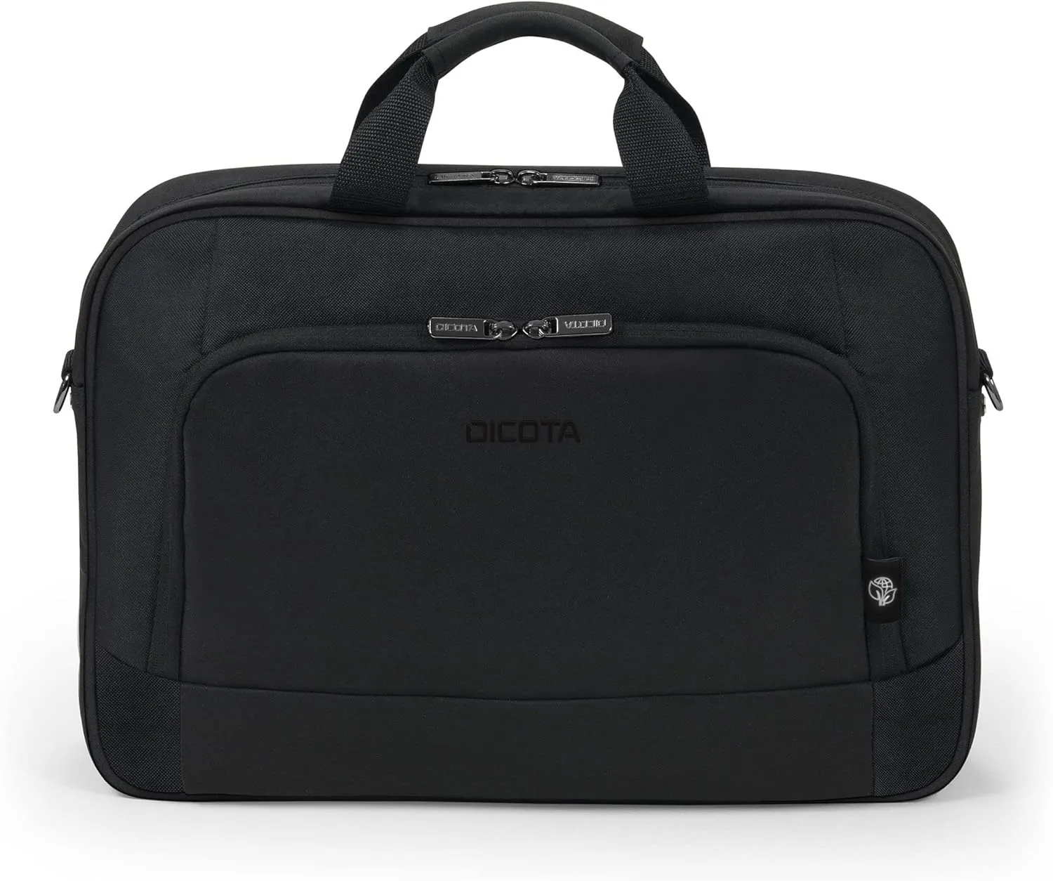 Eco Top Traveller Base 13-14.1 - Lightweight Laptop Bag with Protective Padding and Storage Space, Black