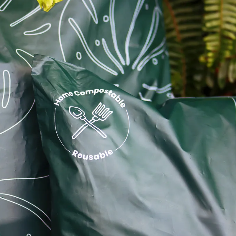 Ecopack Compostable Resealable Courier Bags A5 (1 Pack/25 Bags)