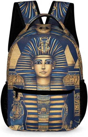 Egyptian Tradition Pattern Cute Backpack Travel Bag Small Back Packs Funny Print Mini Daypack