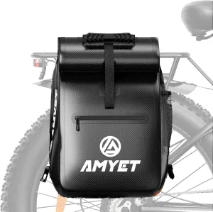 Electric Bike Bag Waterproof Bike Pannier Bag for Bicycle Cargo Rack Saddle Bag Shoulder Bag Laptop Pannier Rack Bicycle Bag Professional Cycling Accessories
