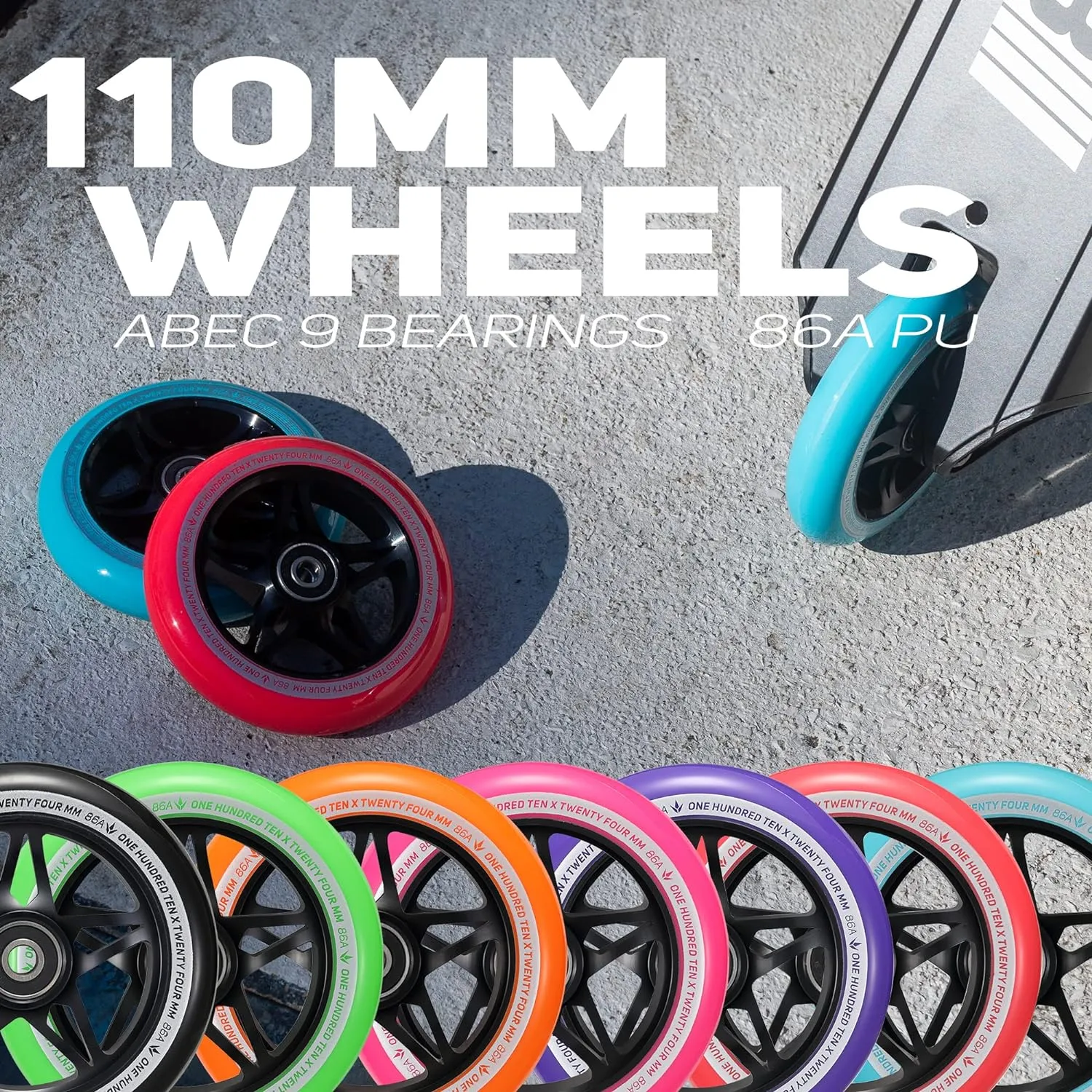 Envy Scooters ONE S3 Stunt Scooter - Trick Scooters for Kids 6-12 Years - Beginner Freestyle Scooter