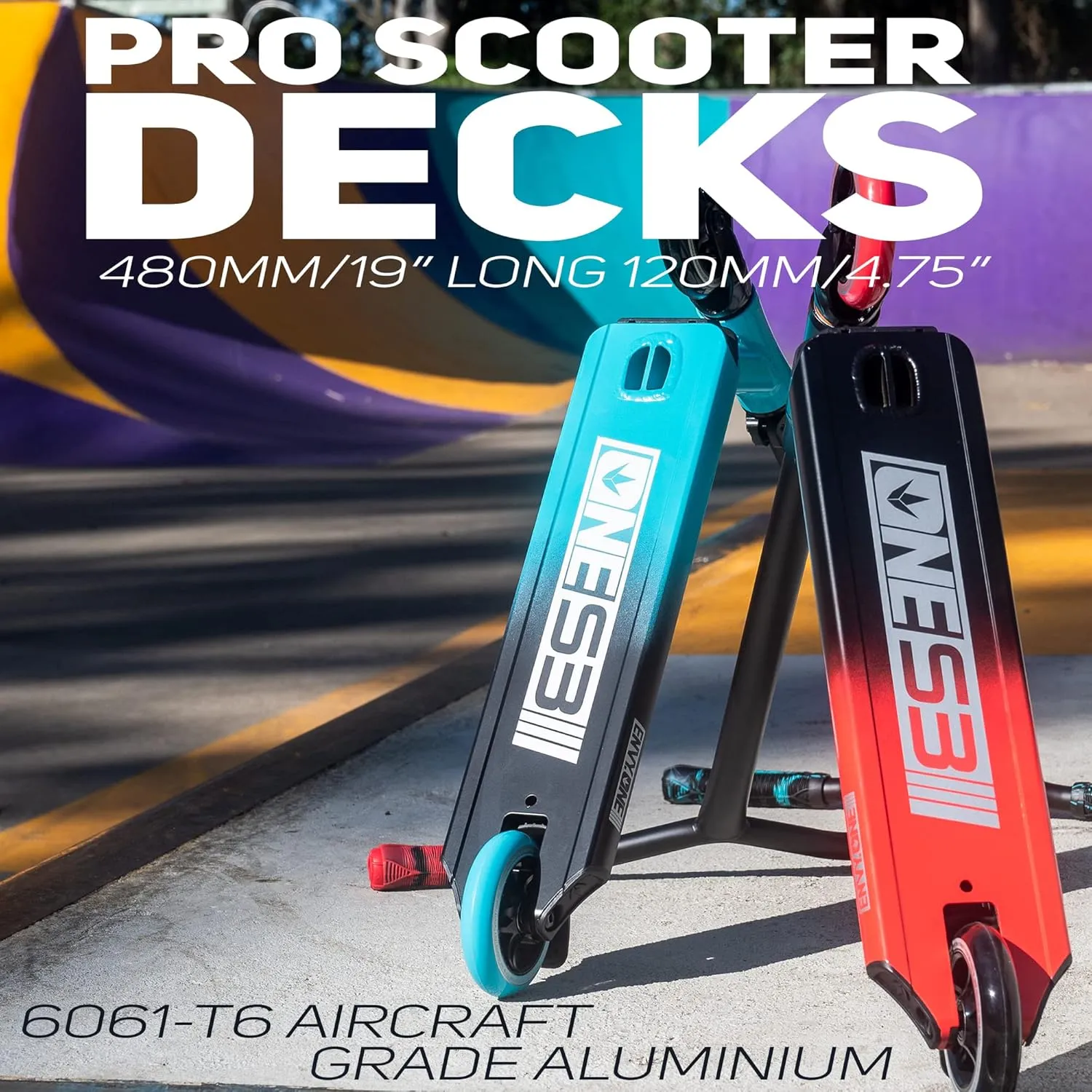 Envy Scooters ONE S3 Stunt Scooter - Trick Scooters for Kids 6-12 Years - Beginner Freestyle Scooter