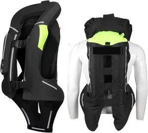 Equestrian Inflatable Vest Motorcycle Vest with Airbag Professional Airbag System 0.1 Second Trigger Motorcycle Riding, Equestrian Sports, Off-Road Anti-Falling Airbag Vest