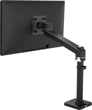 Ergotron – NX Single Monitor Arm, VESA Desk Mount – for Monitors Up to 34 Inches, 0 to 18 lbs – Matte Black