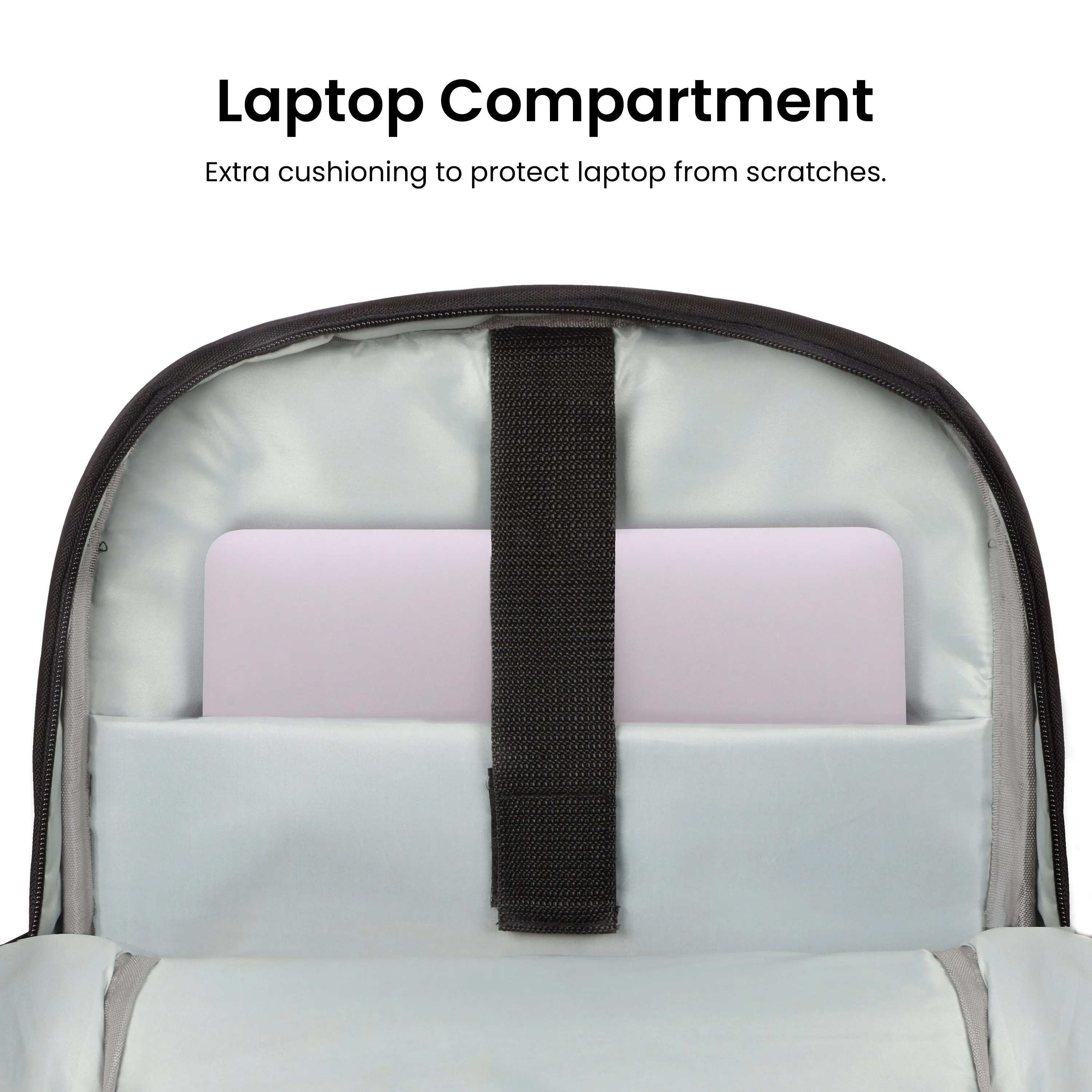 ExecutiveGear 21L Premium Laptop Backpack Bag for Professional (CB1, with Reflective Bar)