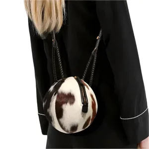 Exotic Circular Handbag
