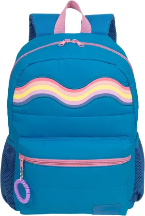 Fashion Angels Style.Lab Backpack for Kids, Cute Travel Bookbag with Rainbows