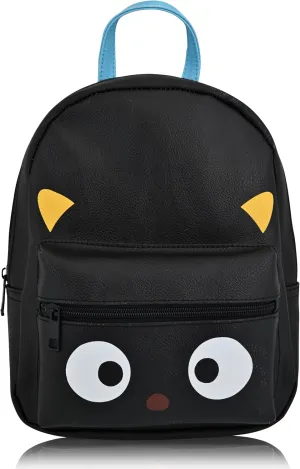Fast Forward Sanrio Hello Kitty and Friends Chococat Backpack | 10" Mini PU Leather Purse for Women, Men, Unisex | Cute Shoulder Bag and Accessories