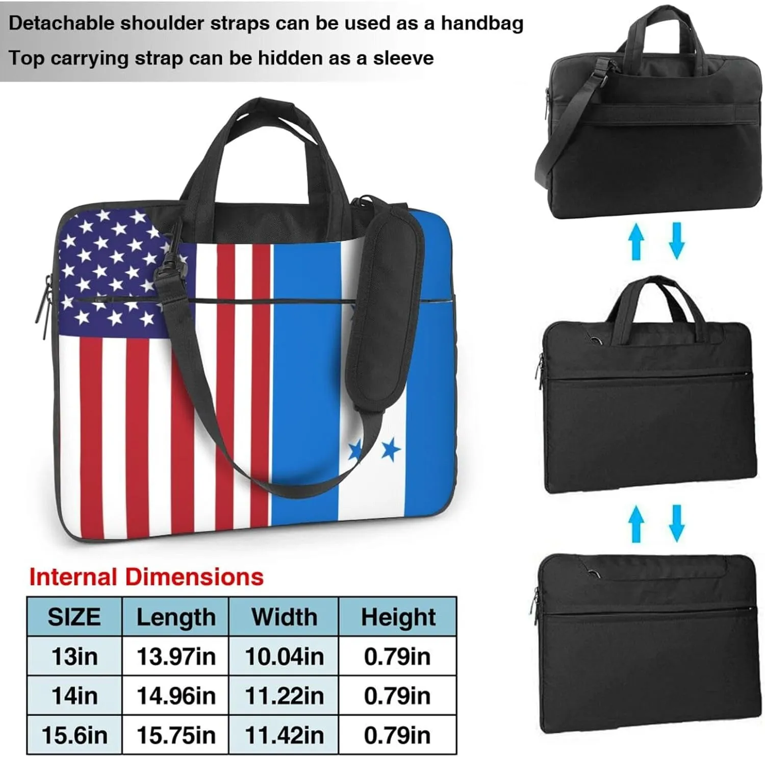 Filipino Philippines Flag Laptop Bag, Laptop Case Shoulder Messenger Bag Briefcase Computer Bag for Men Women