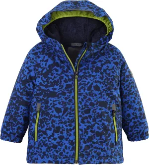 Fisw 2 Mini Insulated Ski Jacket (Little Boy's), Neon Blue, 4
