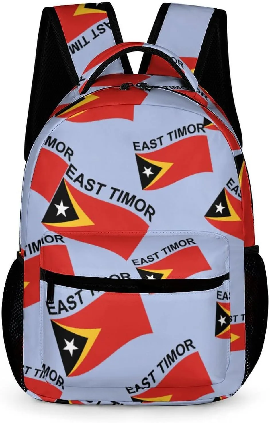 Flag of East Timor Cute Backpack Travel Bag Small Back Packs Funny Print Mini Daypack