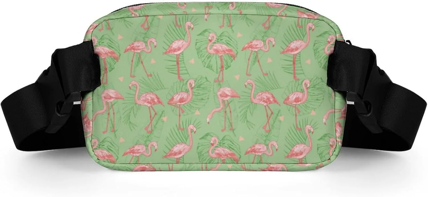Flamingo Exotic Bird Unisex Fashion Fanny Pack Crossbody Bag Suitable for Traveling, Hiking, Daily Life, 20x13cm, style-11-4