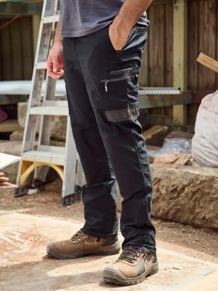 Flx & Move™ Stretch Canvas Elastic Waist Cargo Pants