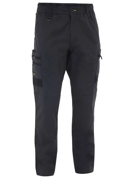 Flx & Move™ Stretch Canvas Elastic Waist Cargo Pants