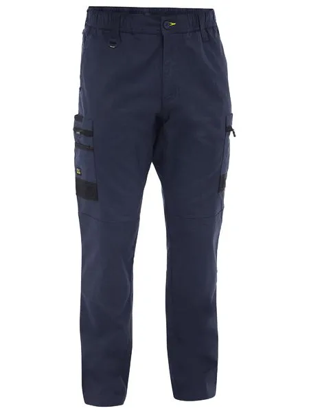 Flx & Move™ Stretch Canvas Elastic Waist Cargo Pants